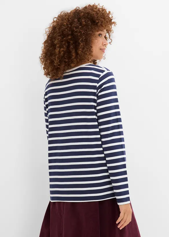 Lot de 6&nbsp;T-shirt manches longues, bonprix