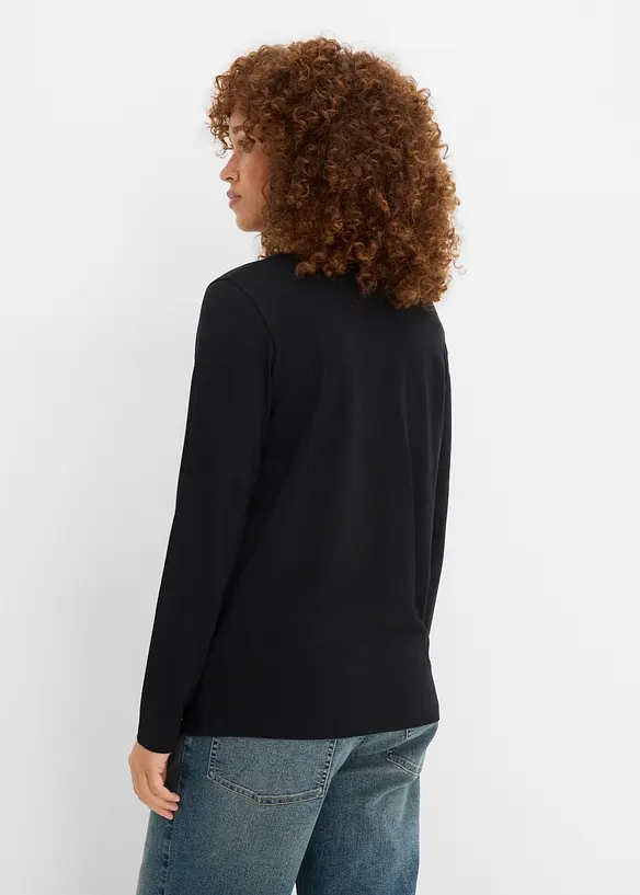 Lot de 6&nbsp;T-shirt manches longues, bonprix