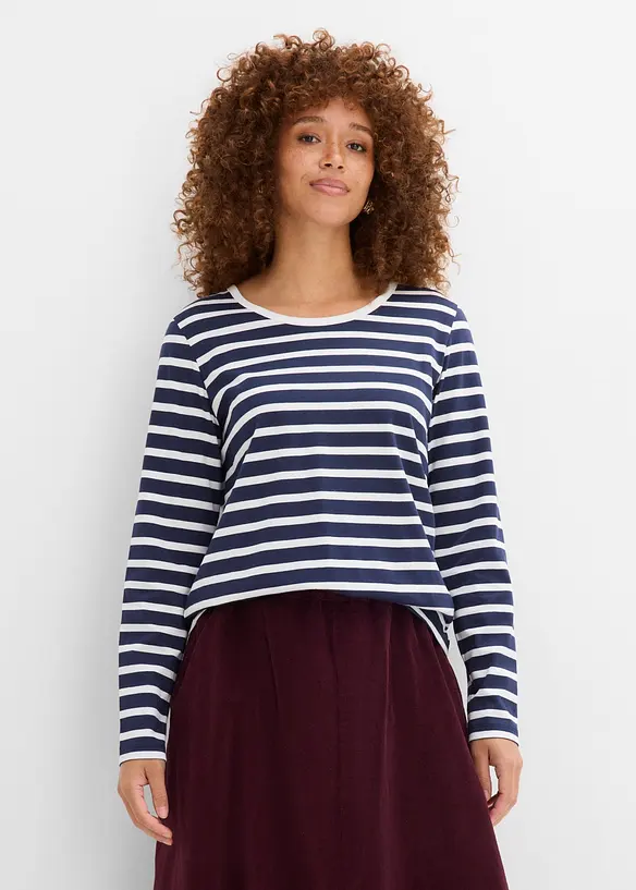 Lot de 6&nbsp;T-shirt manches longues, bonprix