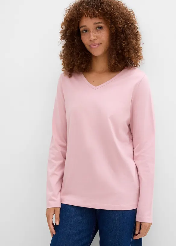 Langarmshirt (5er Pack), bonprix