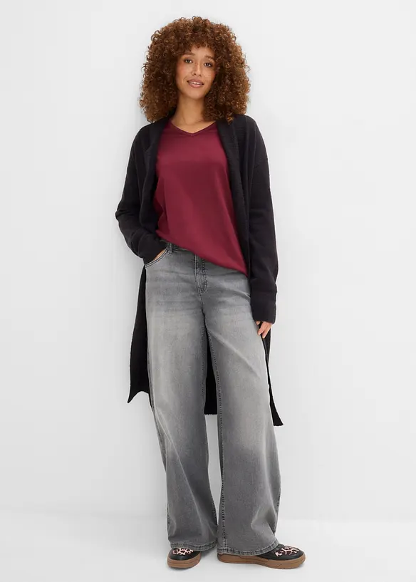 Longstrickjacke, bonprix
