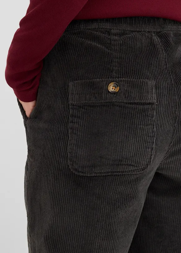 Cordhose in Barellform, bonprix