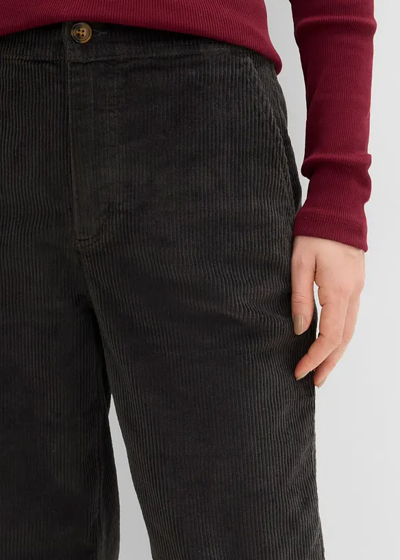 Cordhose in Barellform, bonprix