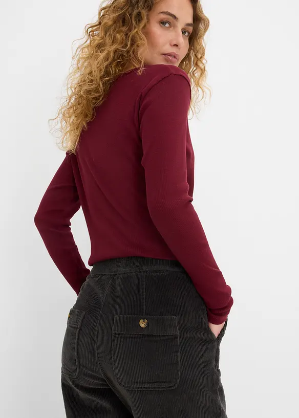Cordhose in Barellform, bonprix