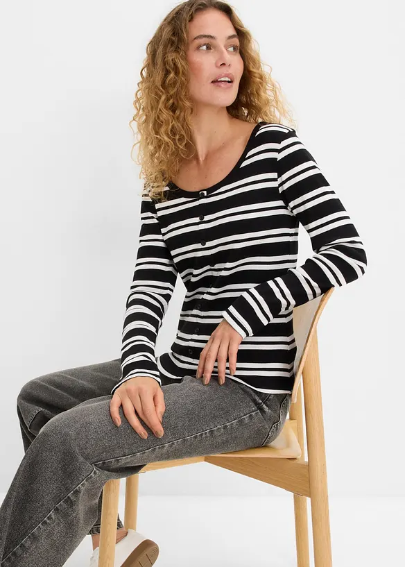 T-shirts en coton c&ocirc;tel&eacute;, bonprix