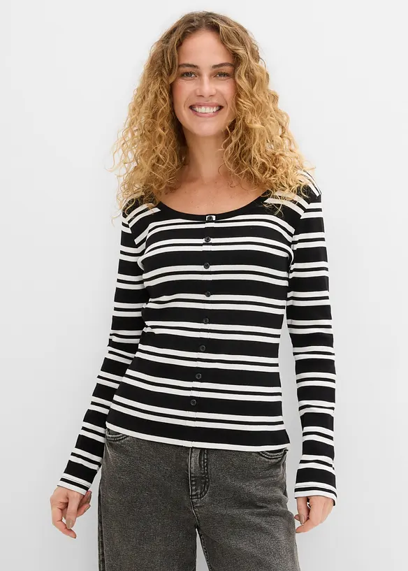 T-shirts en coton c&ocirc;tel&eacute;, bonprix