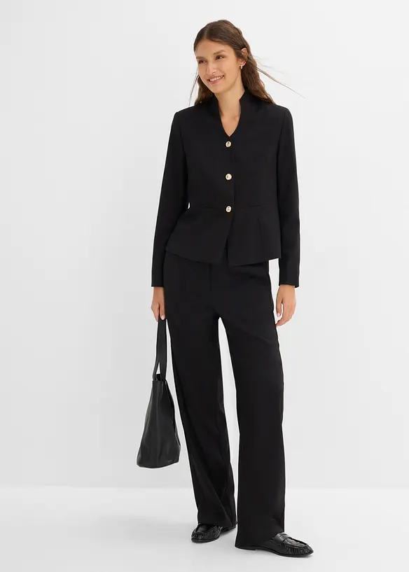 Blazer mit Kelchkragen, bonprix