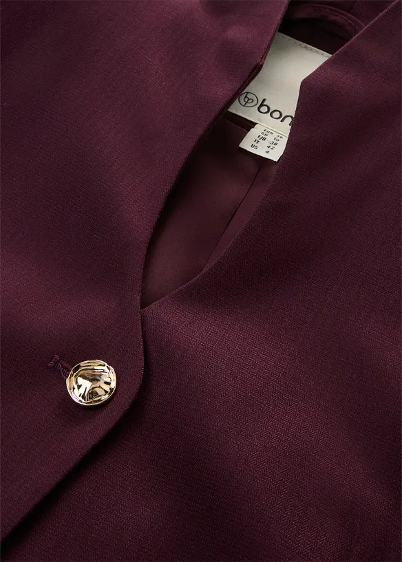 Blazer &agrave; col tulipe, bonprix