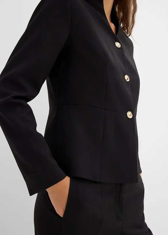 Blazer mit Kelchkragen, bonprix