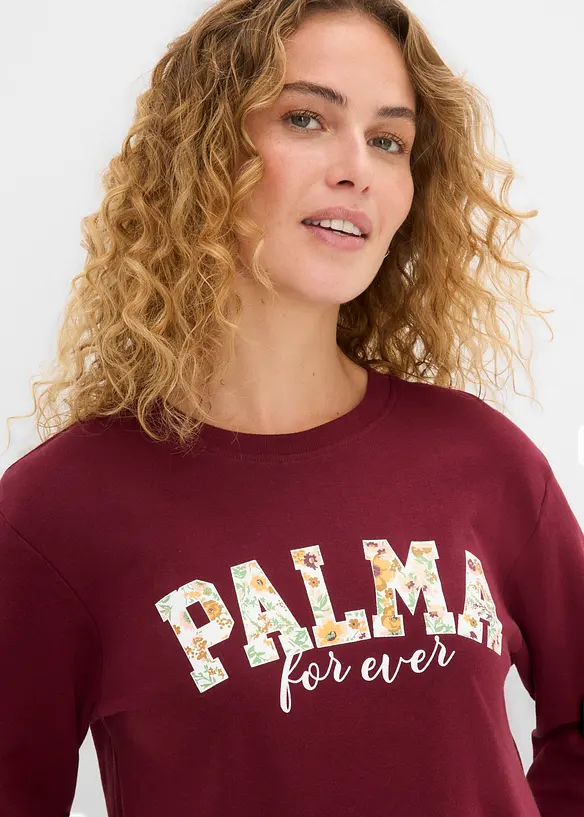 Langarmshirt aus purer Baumwolle, bonprix