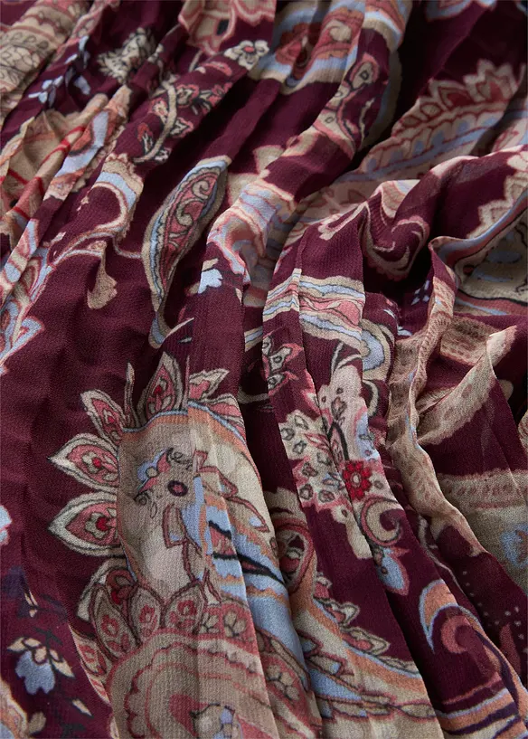 Chiffonrock mit Paisleyprint, bonprix