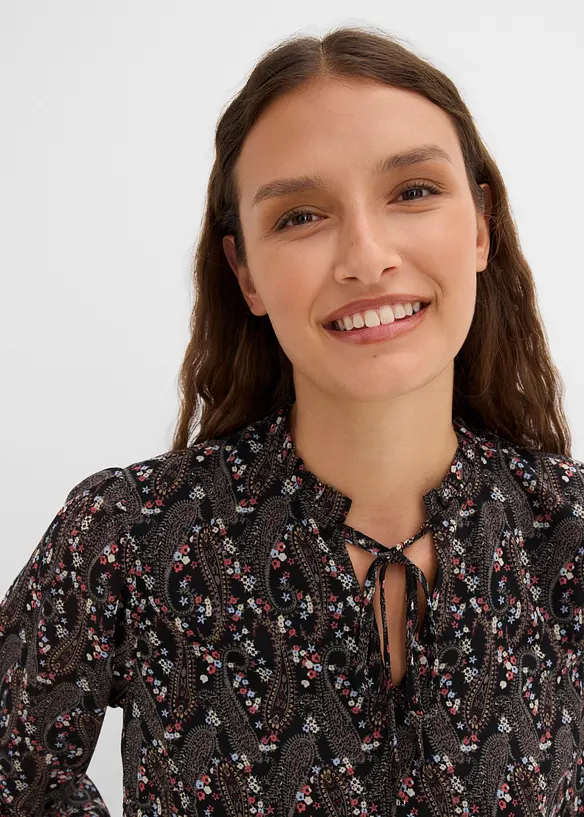 Bluse aus leichtem Chiffon, bonprix