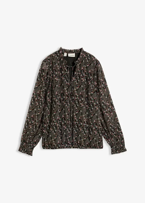 Bluse aus leichtem Chiffon, bonprix
