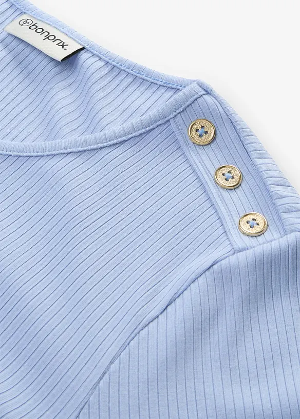 Langarmshirt aus softem Viskose-Mix, bonprix