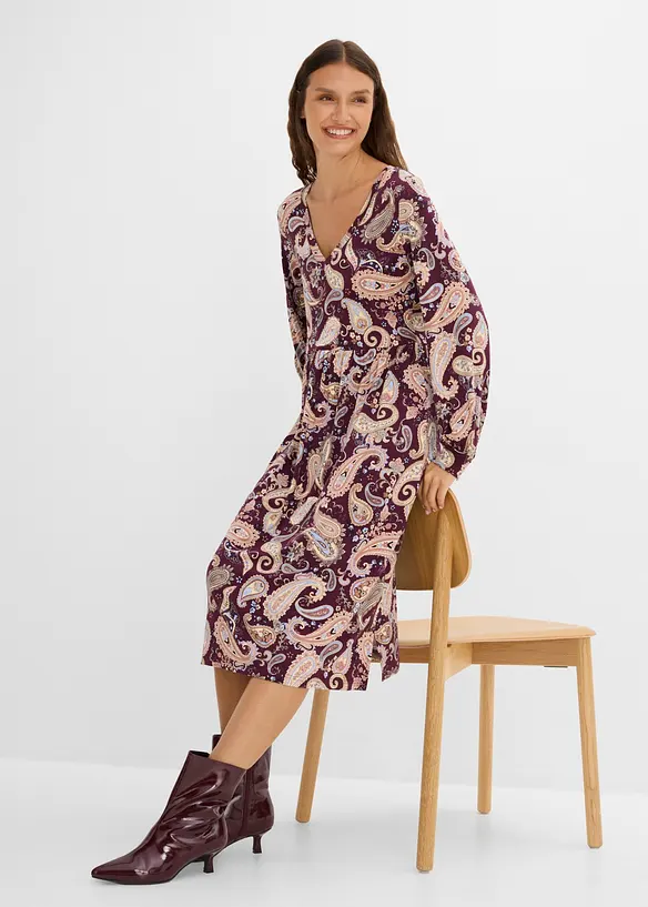 Jerseykleid aus softem Viskose-Mix, bonprix