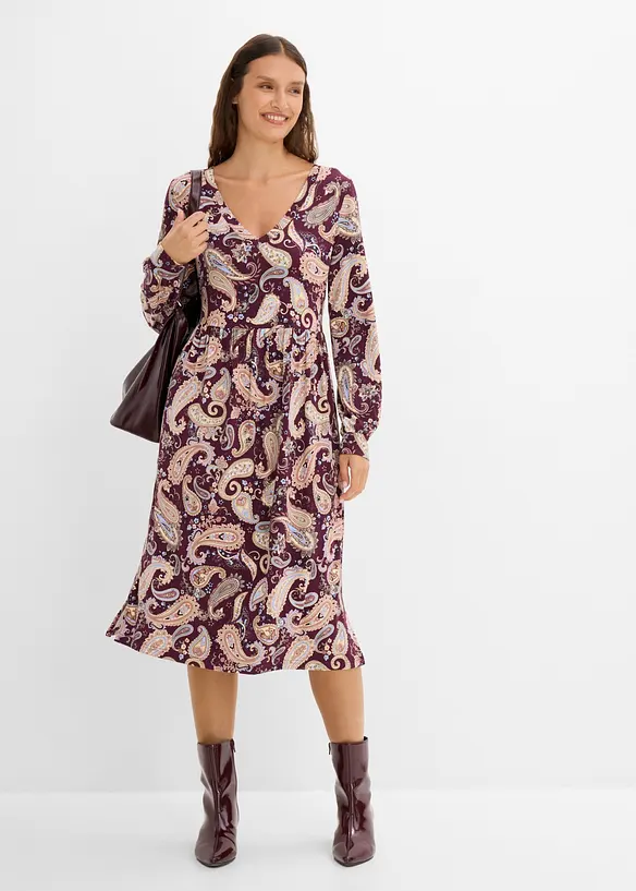 Jerseykleid aus softem Viskose-Mix, bonprix