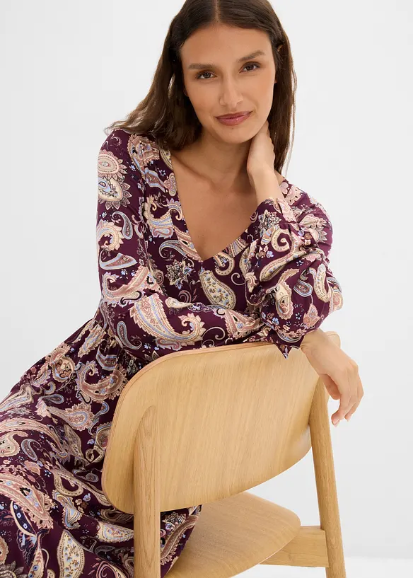 Jerseykleid aus softem Viskose-Mix, bonprix