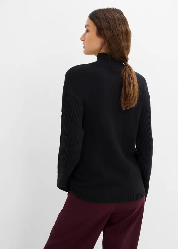 Feinstrickpullover aus softem Viskose-Mix, bonprix