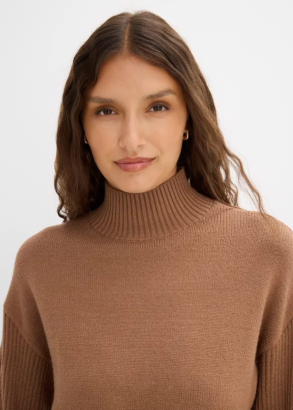 Feinstrickpullover aus softem Viskose-Mix, bonprix