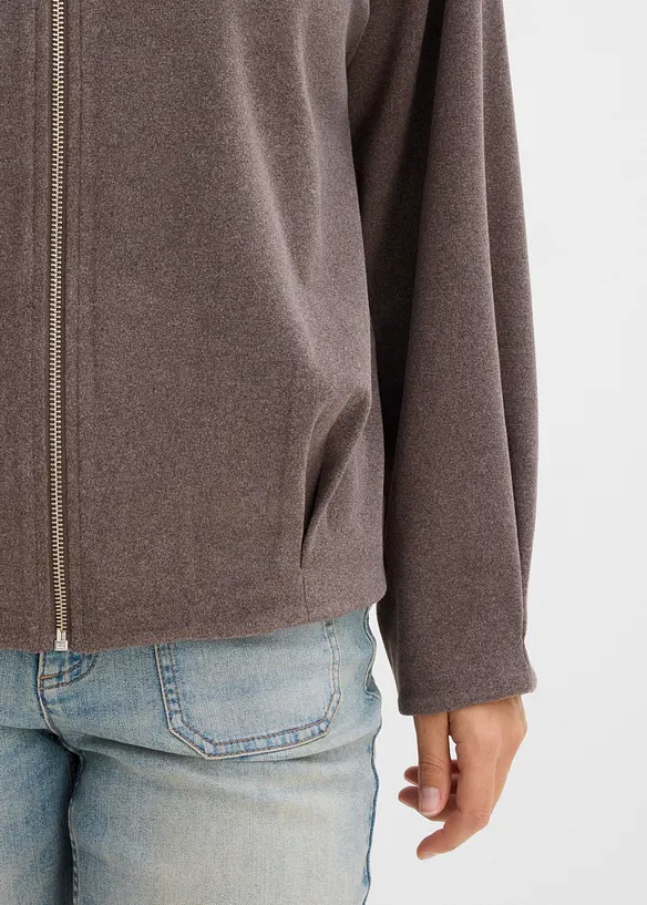 Shirtjacke in Wolloptik, bonprix