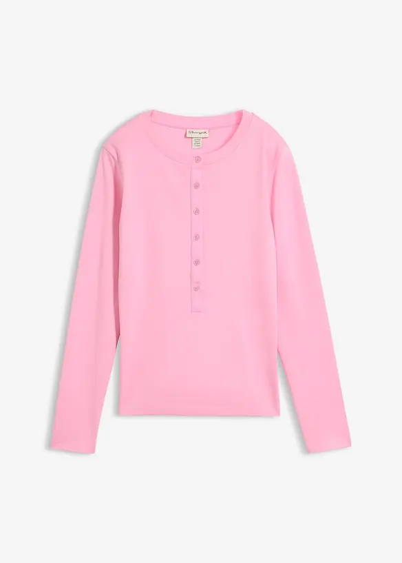 T-shirt manches longues en coton &eacute;pais, bonprix