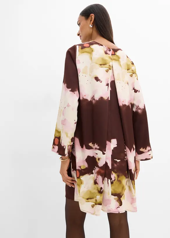 Satin-Kleid, bonprix