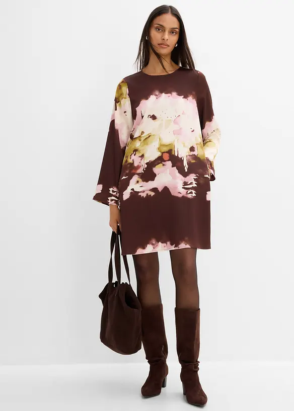 Satin-Kleid, bonprix