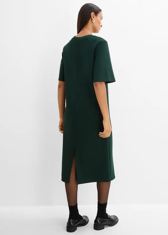 Jerseykleid mit Brusttasche aus Viskose-Mix, bonprix