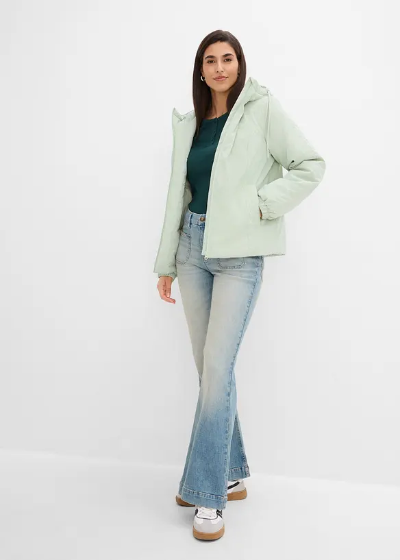 Gummierte, winddichte Outdoorjacke, bonprix