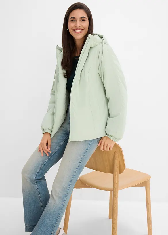 Gummierte, winddichte Outdoorjacke, bonprix