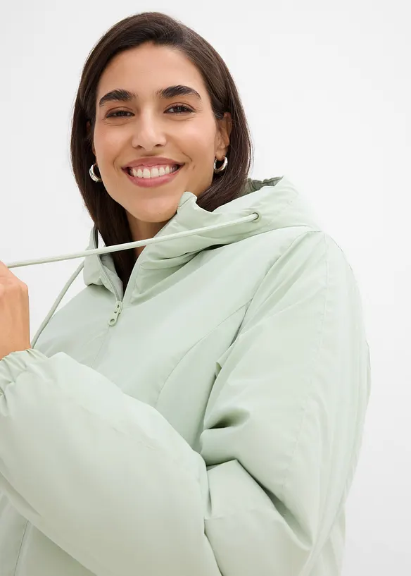 Gummierte, winddichte Outdoorjacke, bonprix