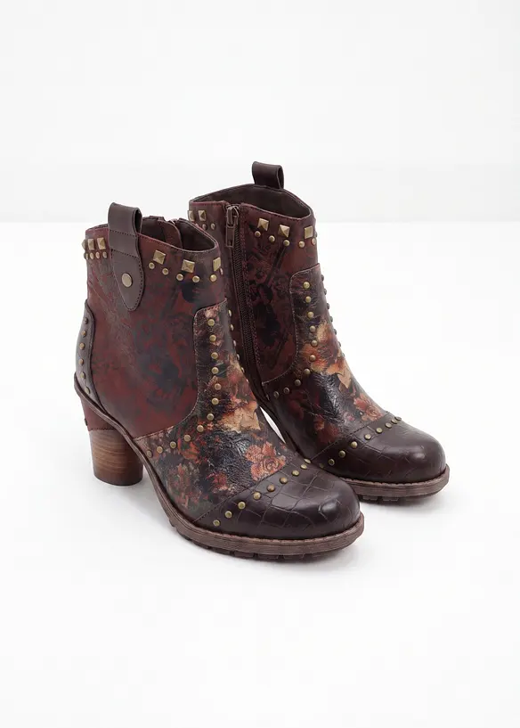 Bottines &agrave; talon carr&eacute; Mustang, Mustang