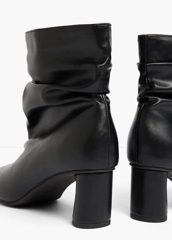 Stiefeletten mit Raffung, bonprix