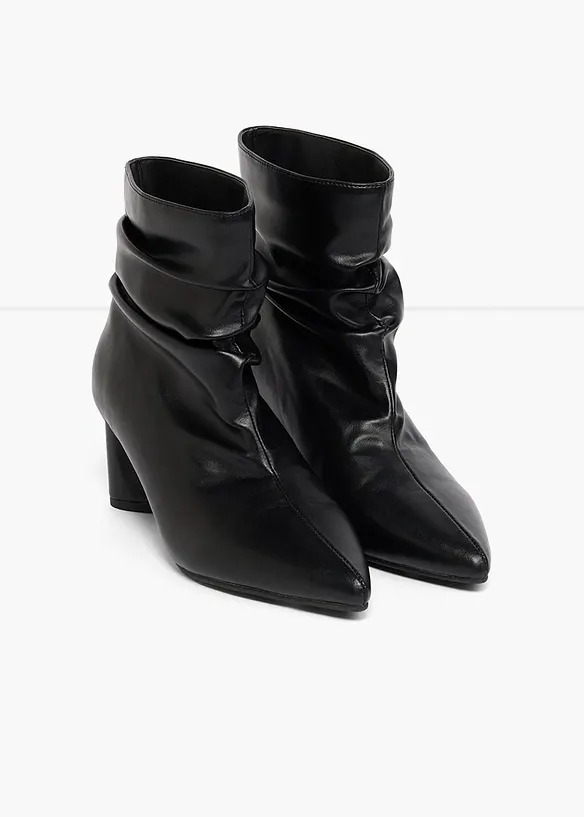 Stiefeletten mit Raffung, bonprix