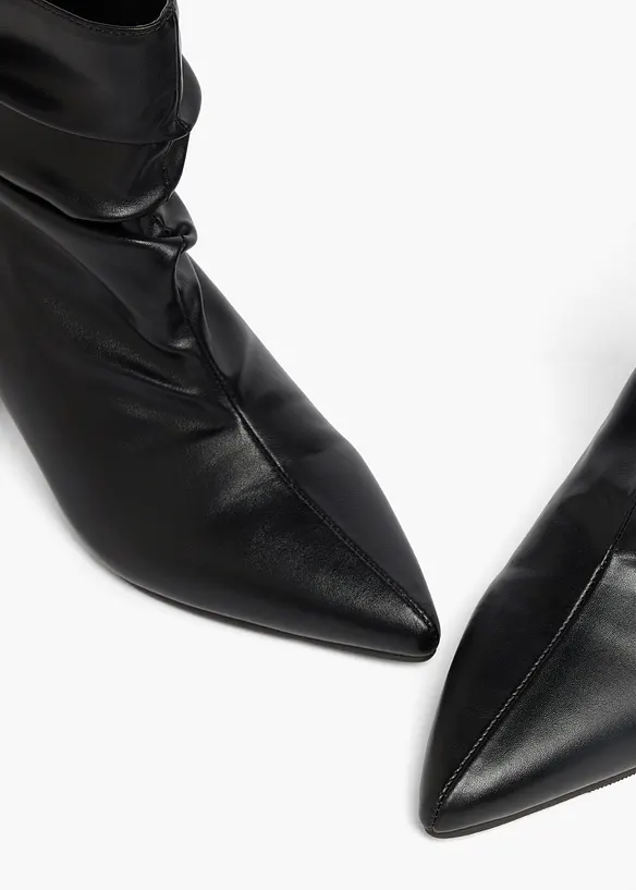 Stiefeletten mit Raffung, bonprix