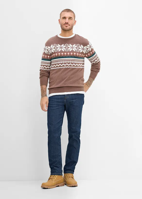 Leichte Classic-Fit-Jeans, Straight, bonprix