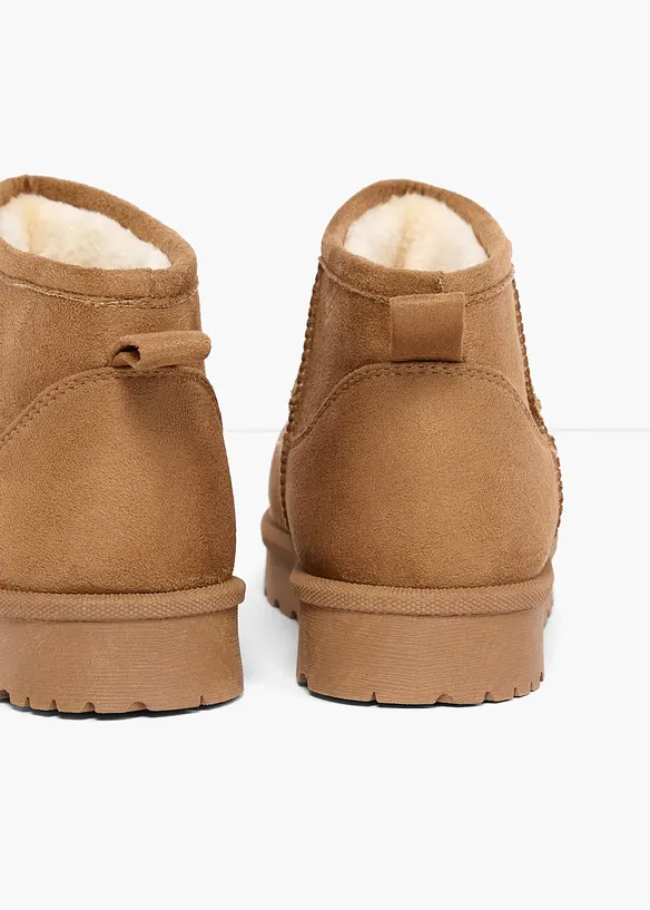 Boots fourr&eacute;es, bonprix