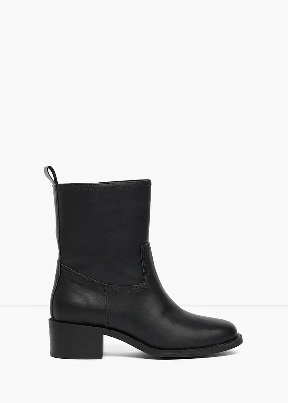Boots mit Blockabsatz, bonprix