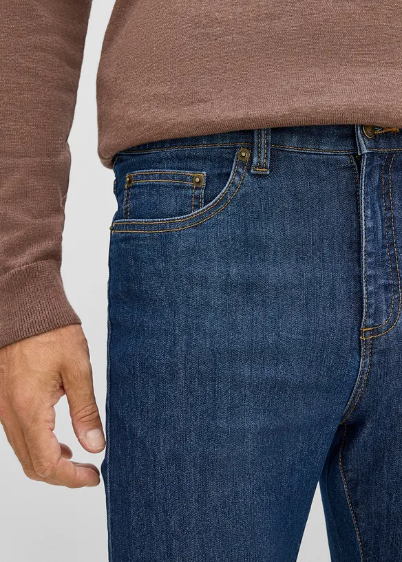 Leichte Classic-Fit-Jeans, Straight, bonprix