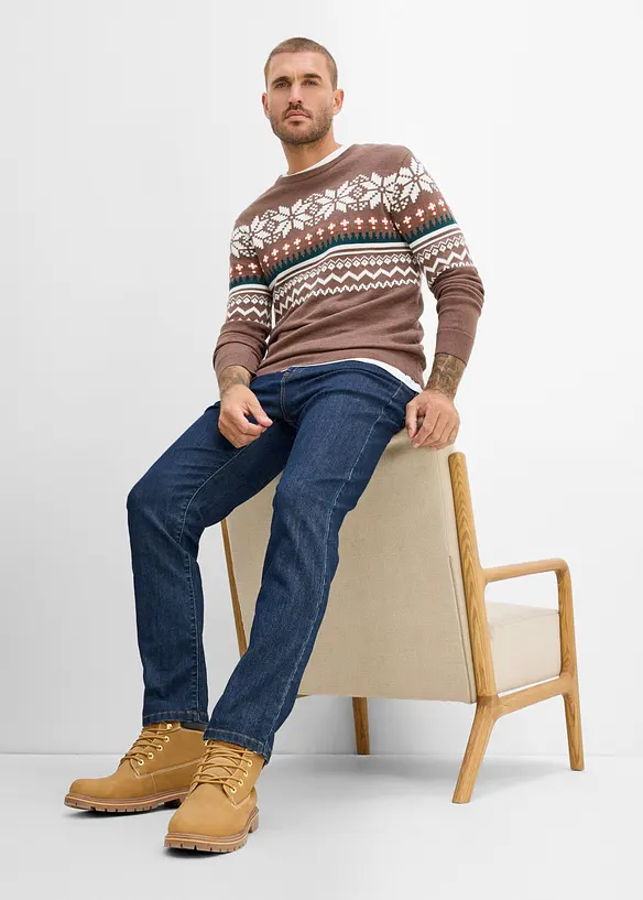 Leichte Classic-Fit-Jeans, Straight, bonprix