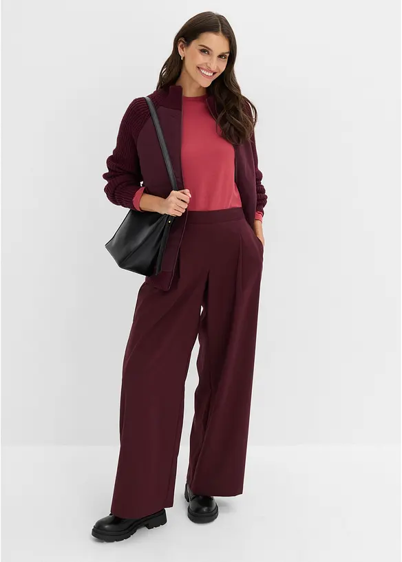 Hybridjacke, Steppjacke mit Strick, bonprix