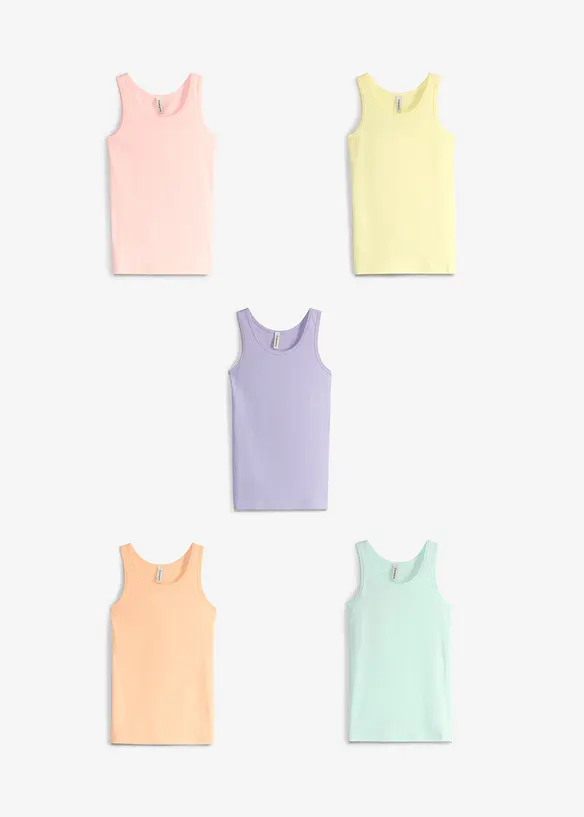 Unterhemd (5er Pack), bonprix