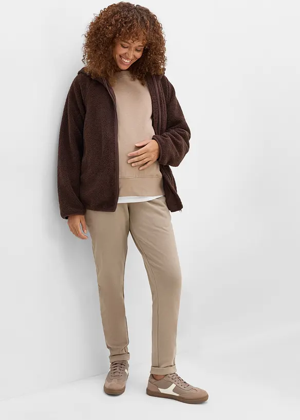 Pantalon de jogging confortable en coton pour la grossesse, bonprix