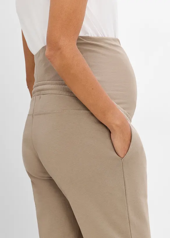 Pantalon de jogging confortable en coton pour la grossesse, bonprix