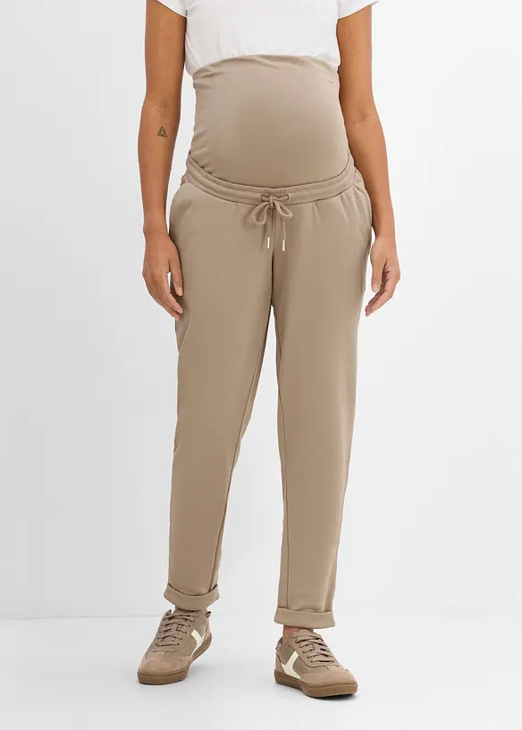Pantalon de jogging confortable en coton pour la grossesse, bonprix