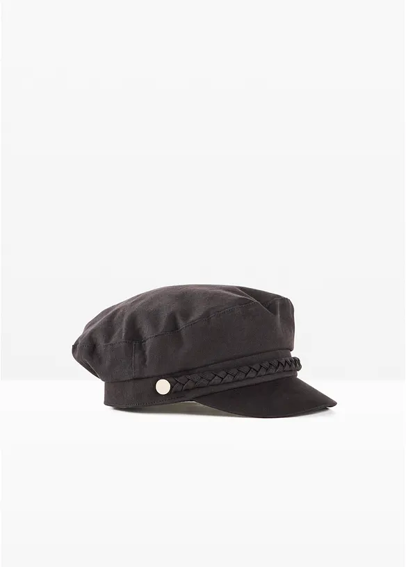 Schifferm&uuml;tze mit Flechtdetail, bonprix
