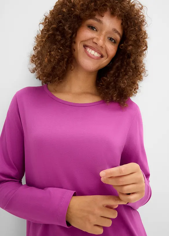 Langarmshirt (5er Pack), bonprix