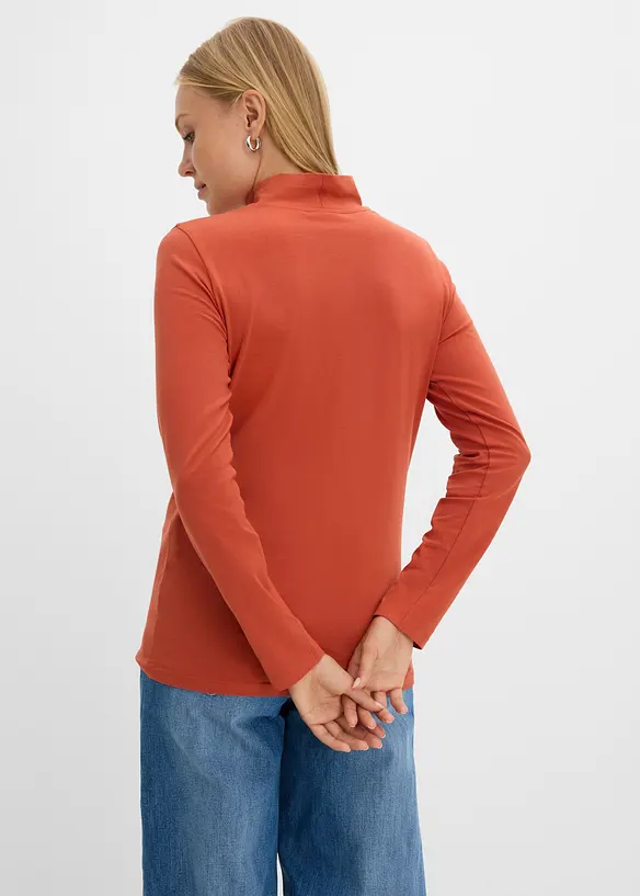 Figurbetontes Langarmshirt, bonprix