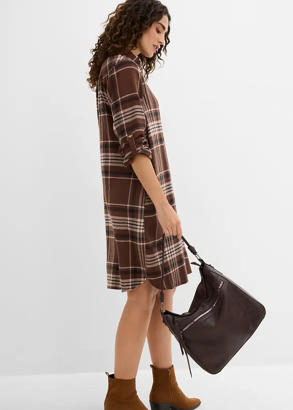 Robe chemise 100% coton, bonprix