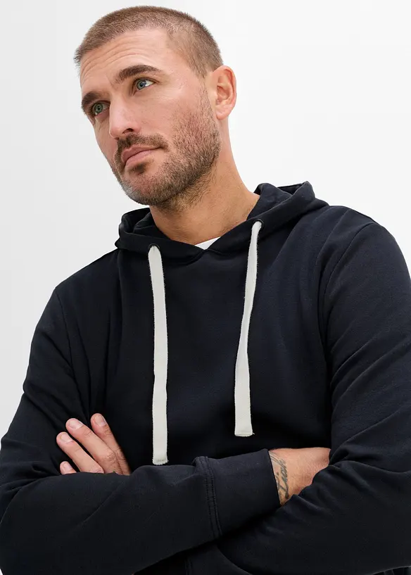 Hoodie aus reiner Baumwolle, bonprix